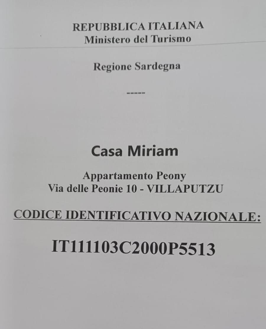 Casa Miriam - Appartamenti Vacanze Villaputzu Zewnętrze zdjęcie